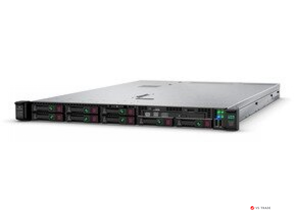 Сервер HPE DL360 Gen10 (2xXeon4214R(12C-2.4G)/ 2x32GB 2R/ 8 SFF SC/ P408i-a 2GB Batt/ 4x1GbE FL/ 1x500Wp/3yw)