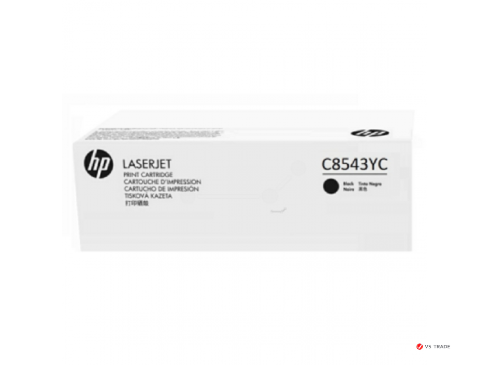 Картридж лазерный HP C8543YC, черный