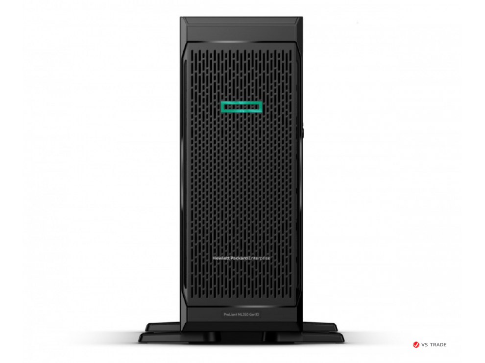 Сервер HPE ML350 Gen10 (2xXeon4210R(10C-2.4G)/ 2x16GB 1R/ 8 SFF SC/ P408i-a 2GB Batt/ 4x1GbE/ 1x800Wp/ 3yw)