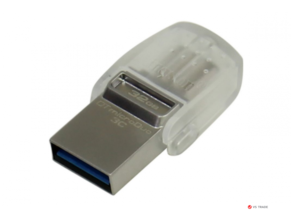 USB-Flash Kingston DTDUO3C/32GB метал