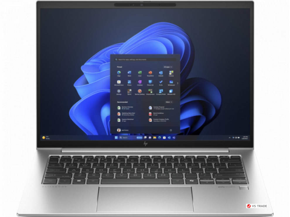 Ноутбук HP ProBook 440 G10 UMA i5-1334U,14 FHD UWVA 250,8G D4,512G PCIe,W11p6,1yw,WFOV,Bl kbd,Wi-Fi6E+BT5.3,PikeSilv,FPS