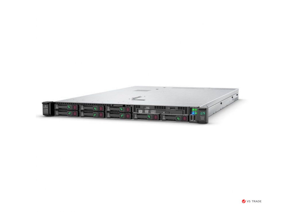 Сервер HPE DL360 Gen10 P24740-B21 (1xXeon5218R(20C-2.1G)/ 1x32GB 2R/ 8 SFF SC/ S100i SATA/ 2x10GbE-T FL/ 1x800Wp/3yw)