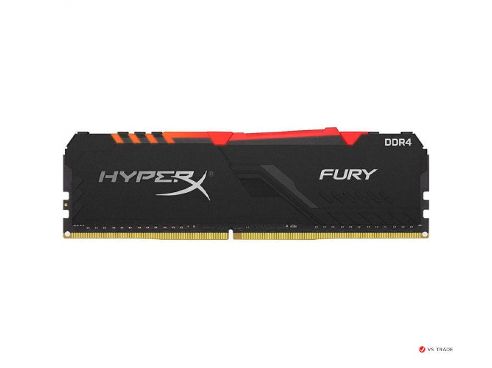 ОЗУ Kingston Hyper X Fury RGB 32Gb/3200 CL16, 1.35V, HX432C16FB3A/32