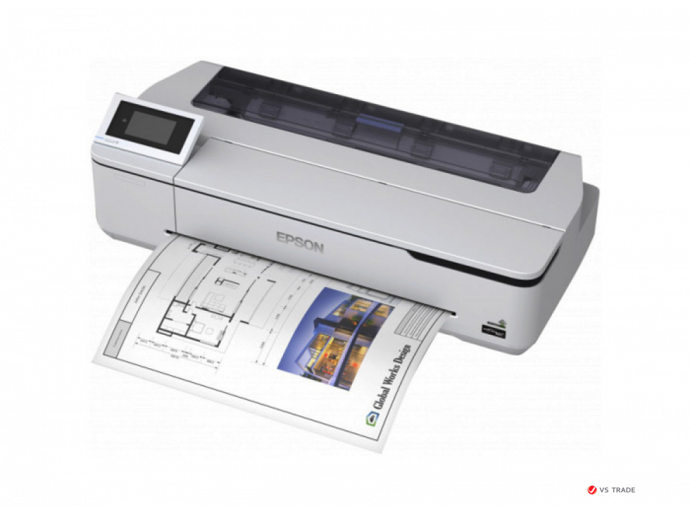 Принтер широкоформатный Epson SureColor SC-T3100N C11CF11301A0, A1+, 24", 34сек/А1, 1ГБ, ethernet, WIFI, без стенда