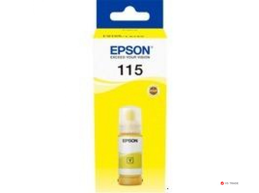 Контейнер с желтыми чернилами Epson C13T07D44A I/C (y) L8160/L8180