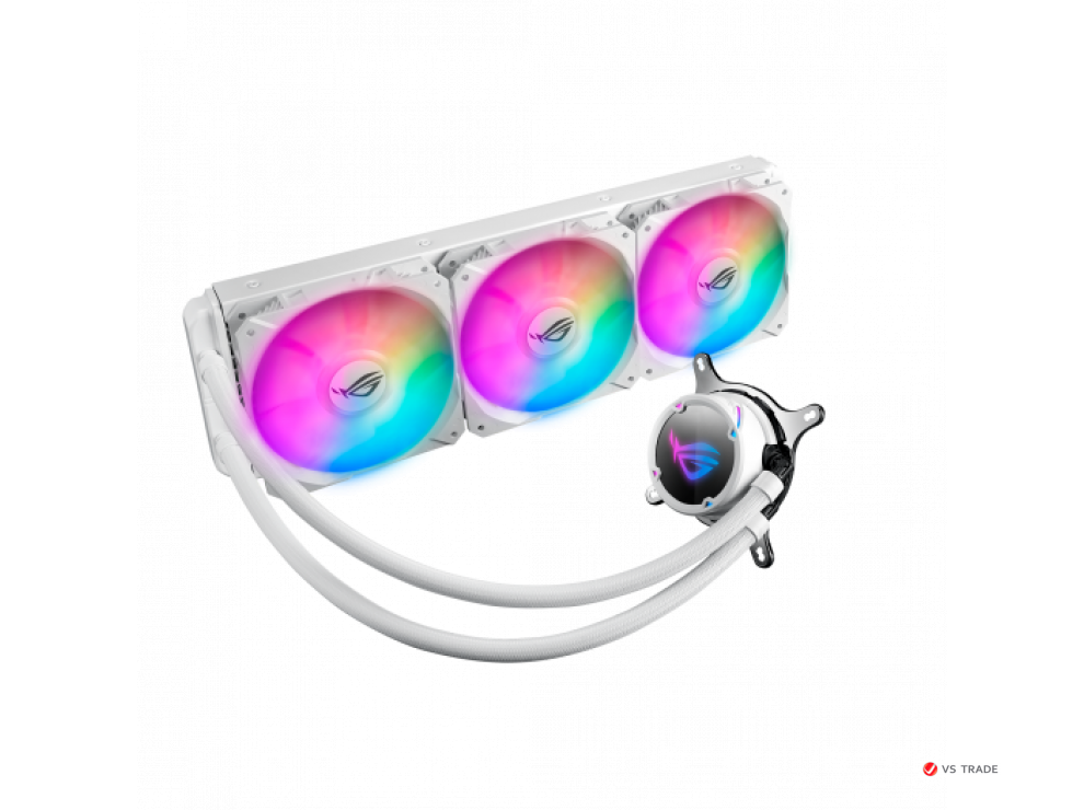 СЖО ASUS ROG STRIX LC 360 RGB WHITE EDITION, AIO, 120mm fan, RGB, BOX