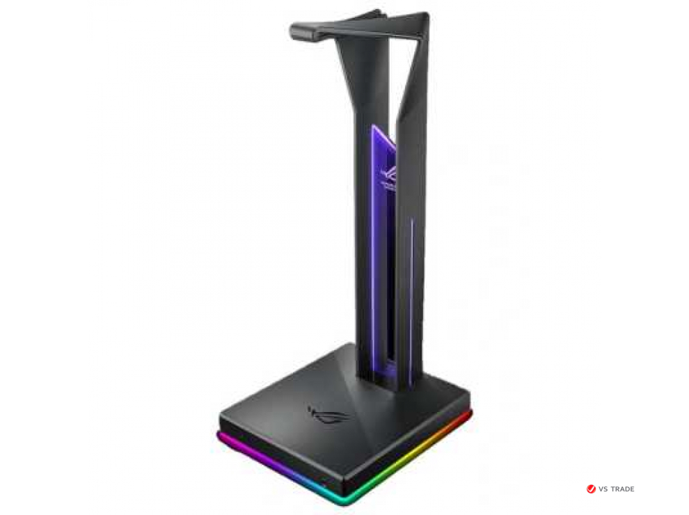 Подставка для наушников ASUS ROG THRONE QI/ 2*USB3.1/RGB/non-slip base