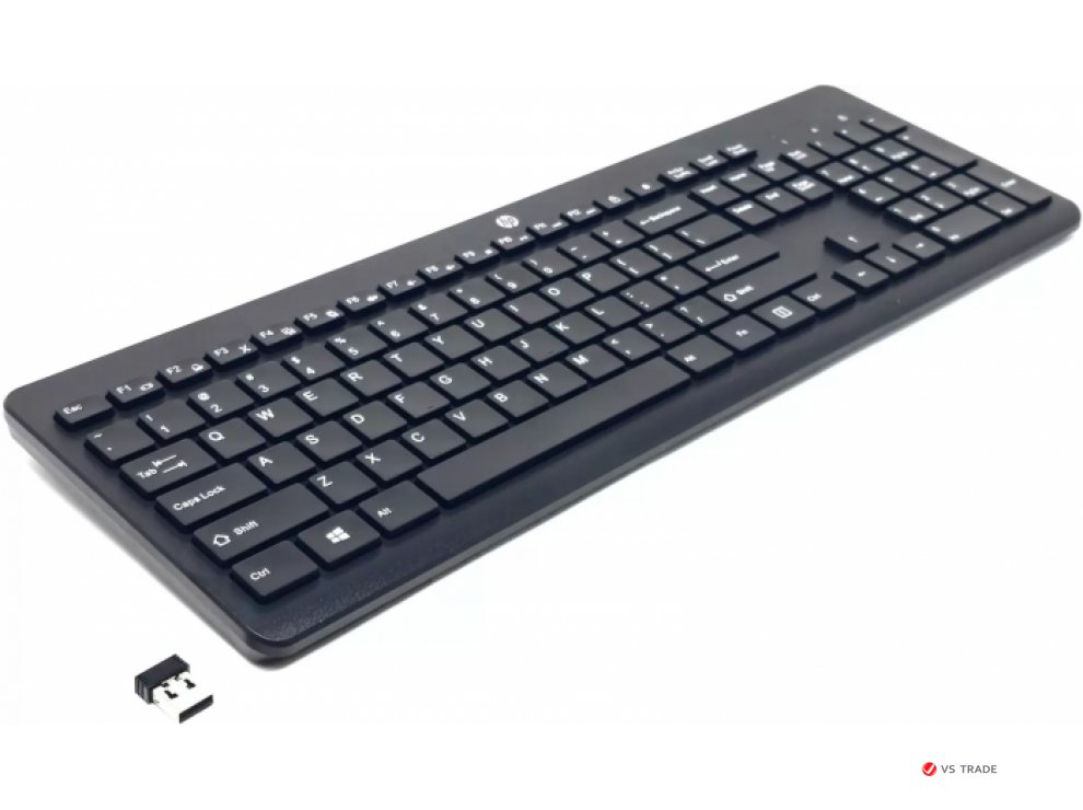 Клавиатура HP 3L1E7AA 230 BLK WL KBD