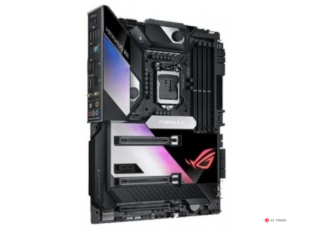 Сист. плата Asus ROG MAXIMUS XII FORMULA, Z490, S1200, EKIII VRM, 4xDIMM DDR4, 3xPCI-E x16, PCI-E x1, 3xM.2, 6xSATA, ATX