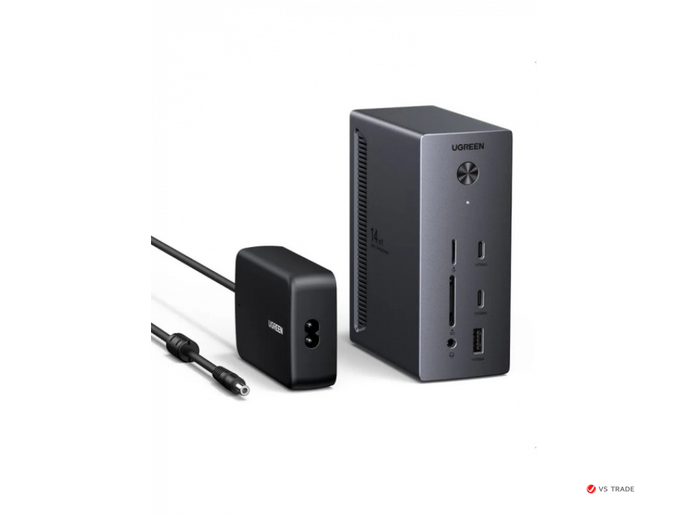 Док-станция UGREEN CM843 14-in-1 USB-C Docking Station 85489
