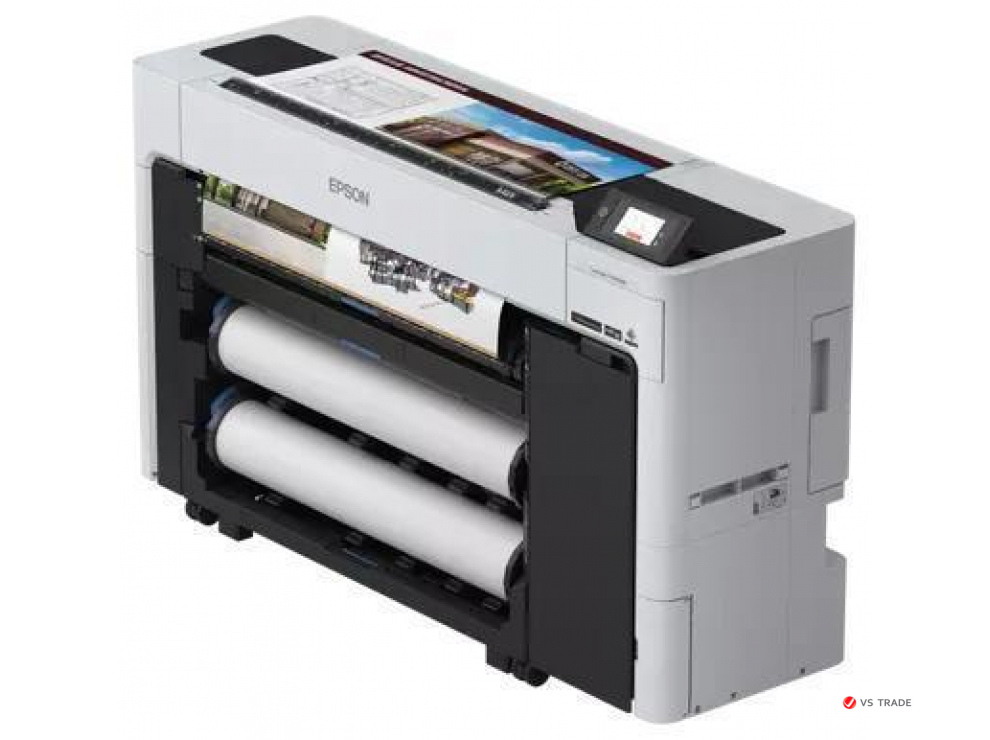 Принтер широкоформатный Epson SC-T3700D C11CH80301A0, A1 24" 610 mm, 16 сек/А1, Apple AirPrint, Bluetooth , USB,2 рулона