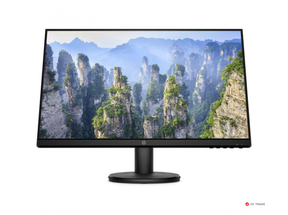 Монитор HP 28N17AA V24e 23.8" IPS,1920x1080 (16:9),250cd/m2,H178°/V178°,1000:1,5ms,HDMI,VGA,Black