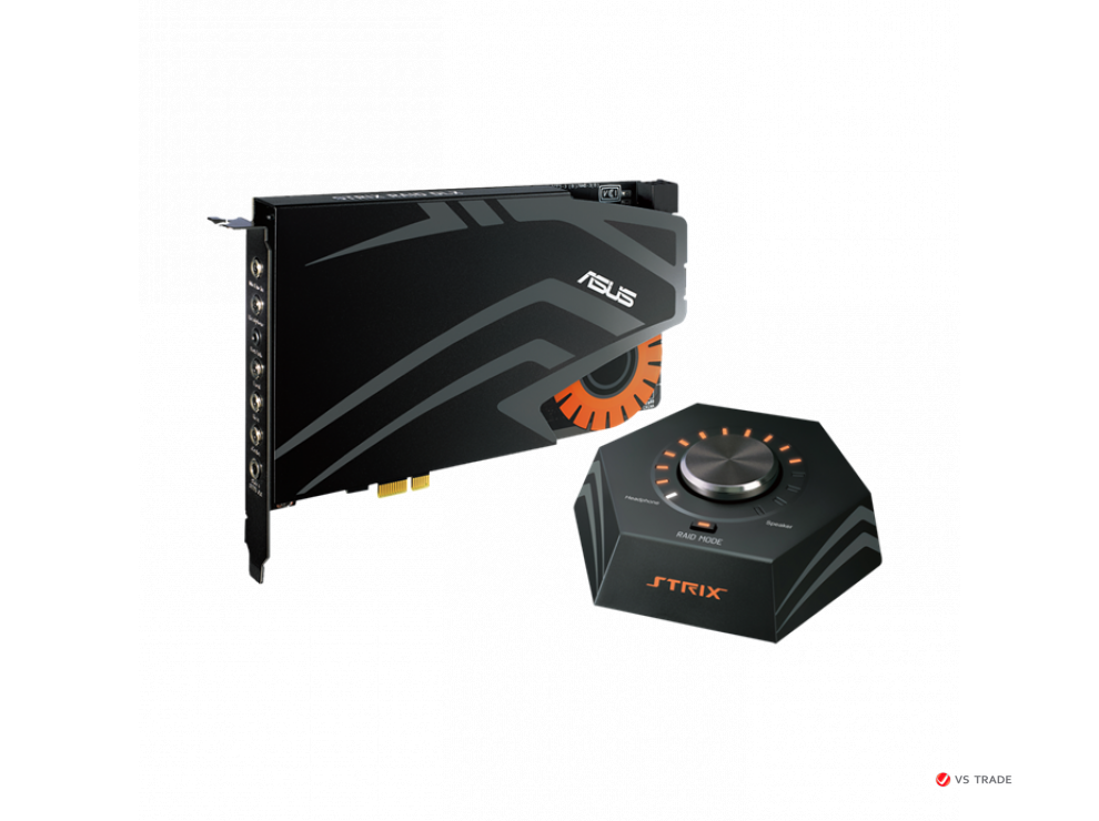 Звуковая карта ASUS Strix Raid DLX 7.1 96Кгц/24Бит