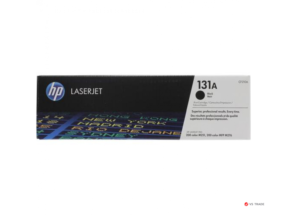 Картридж лазерный HP CF210A 131A Black LaserJet Toner, на 1600 страниц