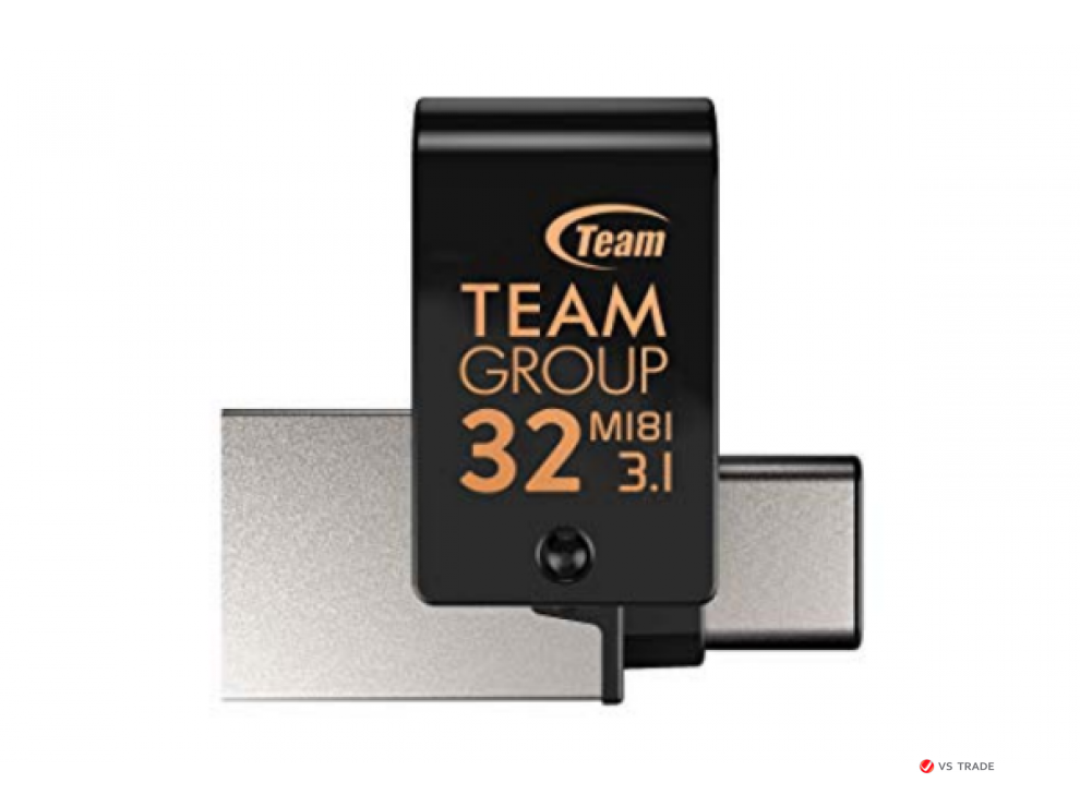 Устройство хранения данных USB Flash Team Group TEAM M181 3.0 DRIVE 32GB BLACK, TM181332GB01