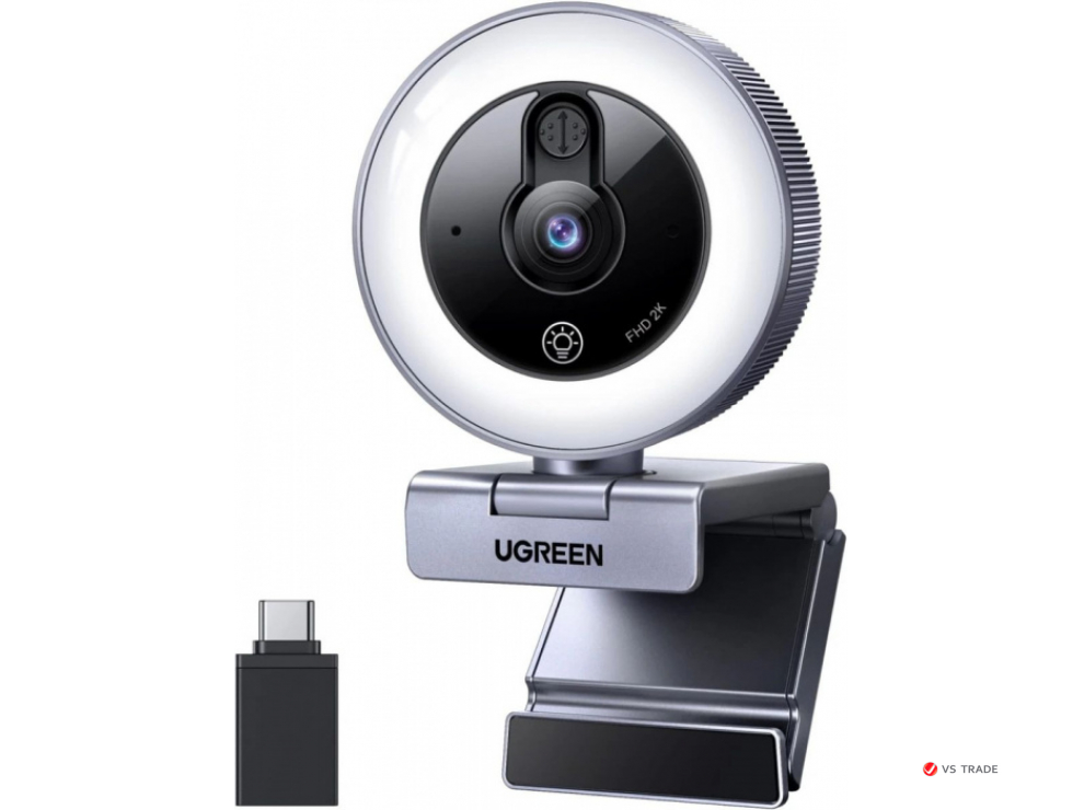 Веб-камера Ugreen CM910 USB HD Webcam 2K@30FPS 65857 2MIC