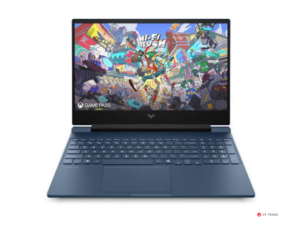 Ноутбук HP Victus Gaming 15-fa2253ci,i7-13620H,16G D4,512GB PCIe,RTX 3050,15"6 FHD AG IPS 300nt,720p cam,DOS,1yw,KBD RU