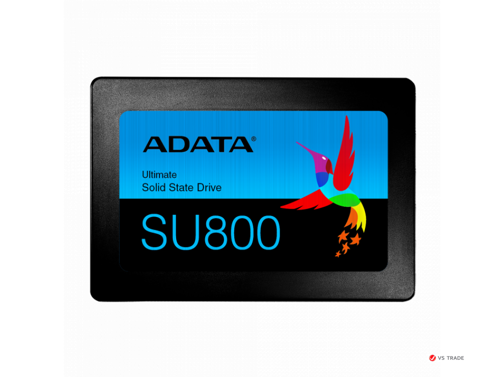 Твердотельный накопитель ADATA ASU800SS-256GT-C, SU800, 256Gb, 2.5", Write 520/Read560, SATA III