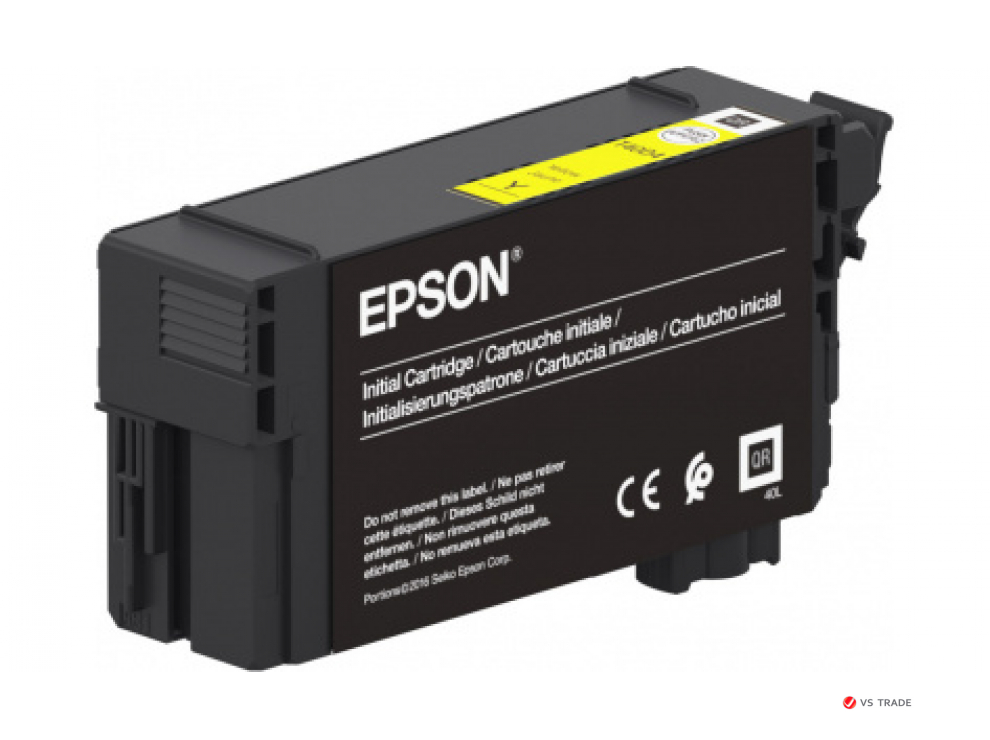 Картридж струйный Epson C13T40D440, желтый, Singlepack UltraChrome XD2 Yellow T40D440, 50ml