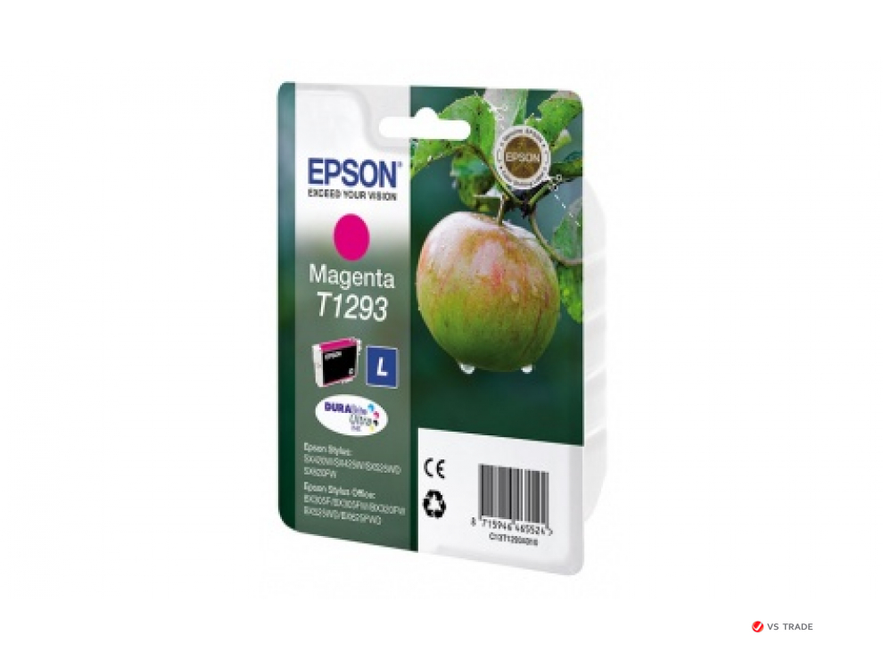 Картридж струйный Epson C13T12934012 Magenta for SX420W/BX305F new