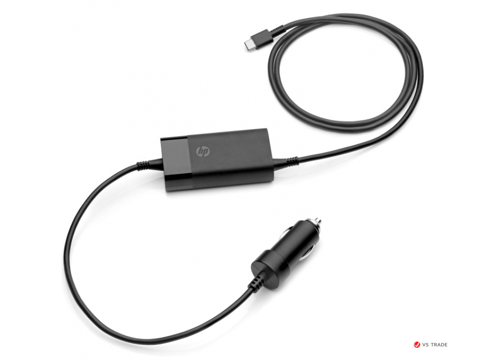 Автомобильный адаптер HP 5TQ76AA USB-C Auto Adapter