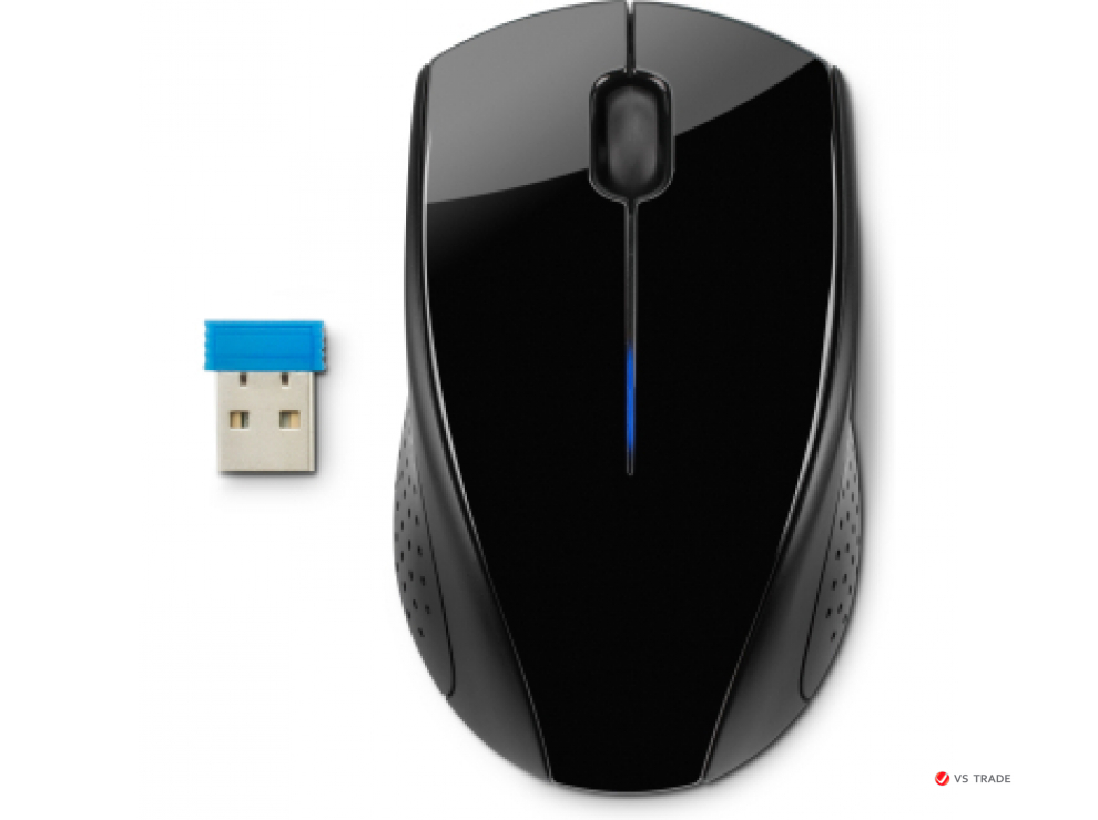 Мышь беспроводная HP 3FV66AA, 220 Black, 1000dpi