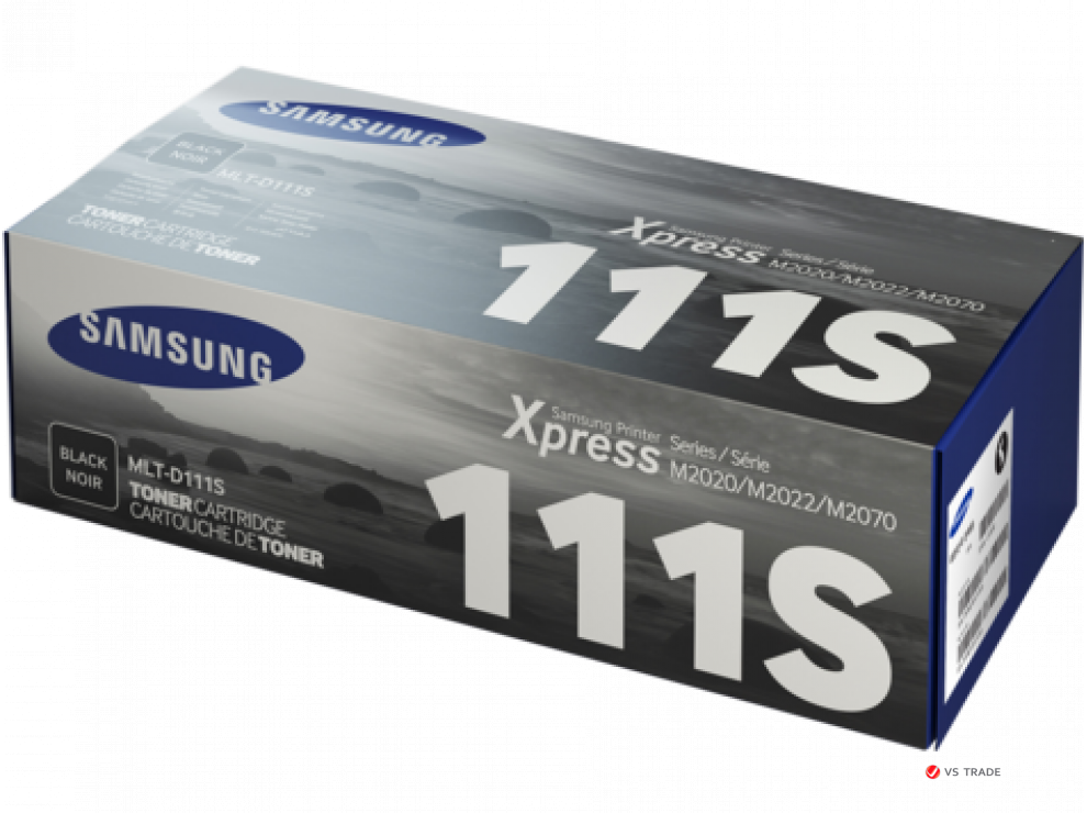 Картридж лазерный MLT-D111S (SU812A) для Samsung Xpress SL-M2060FH(SW110A)/SL-M2070 (SS293B)/SL-M2070FW (SS296C), черный