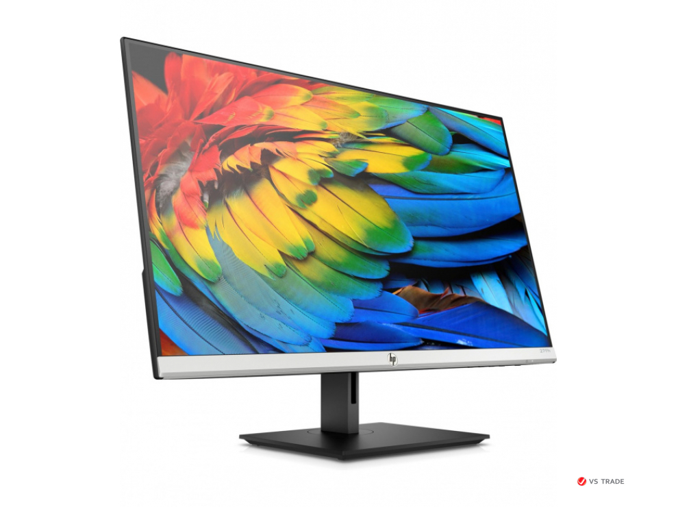 Монитор HP 4HZ38AA 27fh 27" IPS, 1920x1080 (16:9), 300cd/m2, H178°/V178°, 1000:1, 10M:1, 5ms, HDMI, VGA, Silver