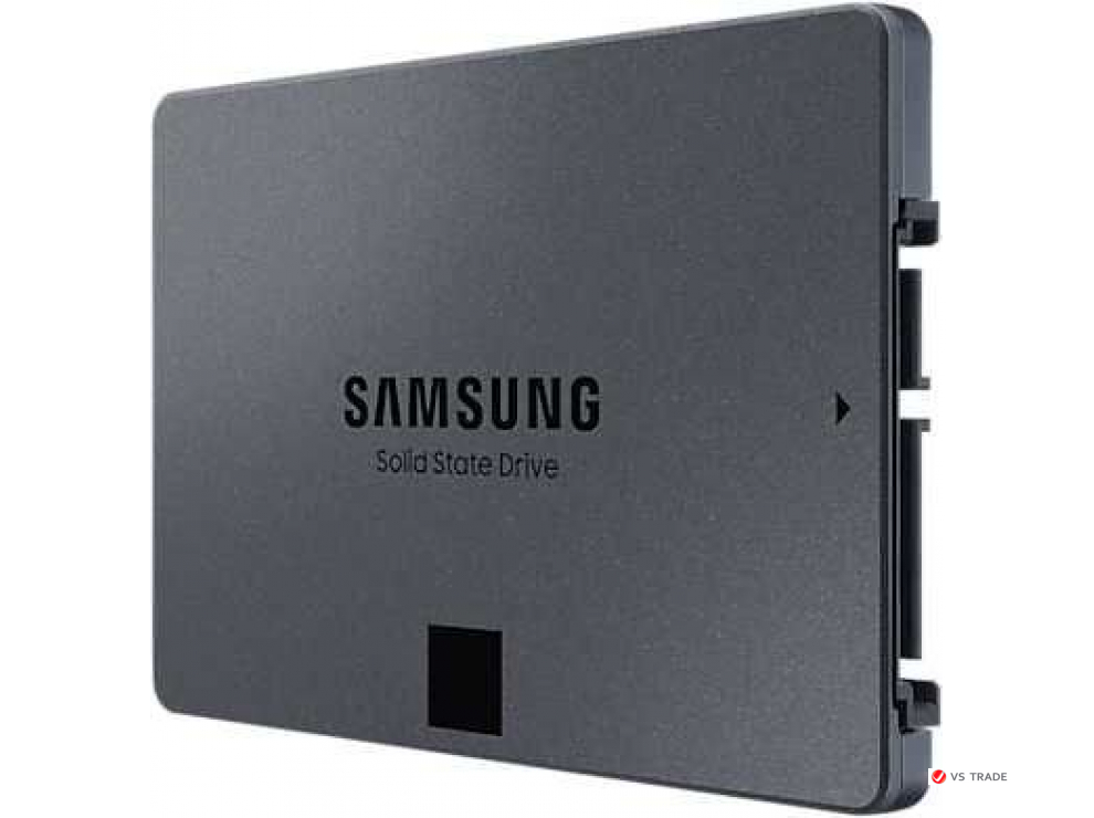 Твердотельный накопитель SSD Samsung (MZ-77Q8T0BW) [8 ТБ, 2.5" SATA III, чтение: 560 МБ/с, запись: 530 МБ/с, 3D V-NAND]