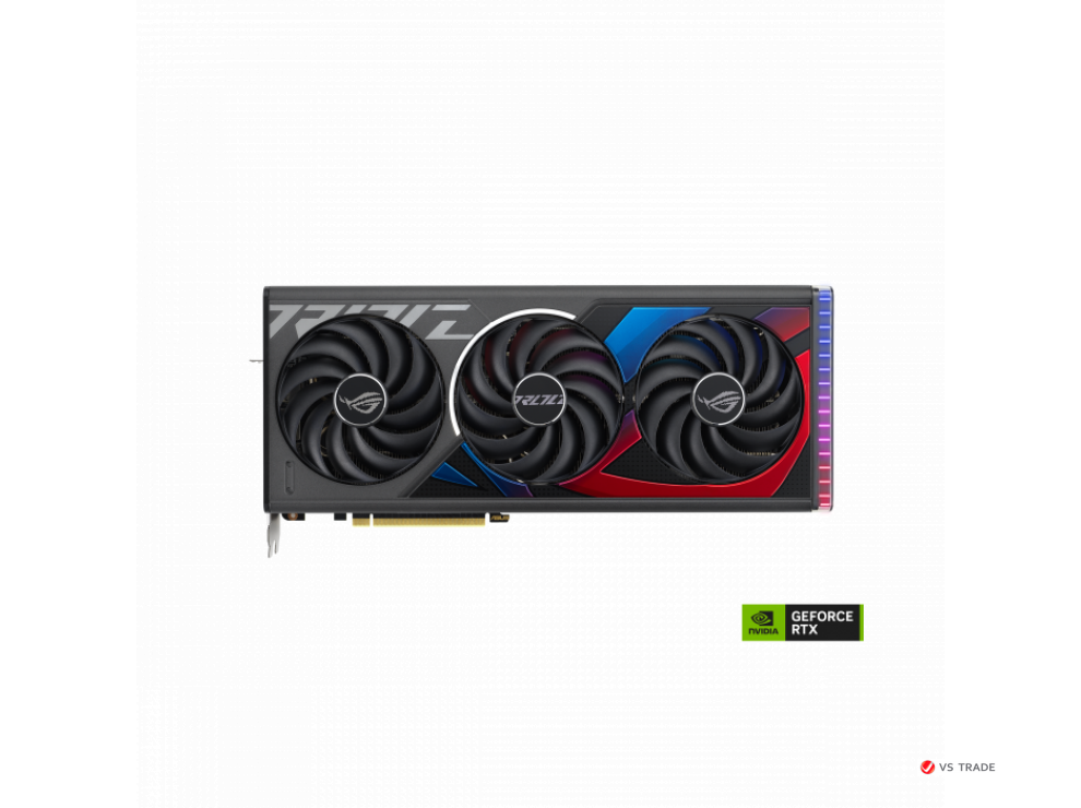 Видеокарта ASUS ROG-STRIX-RTX4070TIS-O16G-GAMING, 16Gb GDDR6X, 256 bit, 2xHDMI, 3xDP, BOX