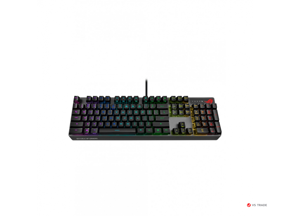 Клавиатура Asus XA05 ROG STRIX SCOPE RX/RD/RU//KB Mechanical Switches, 90MP0240-BKRA00