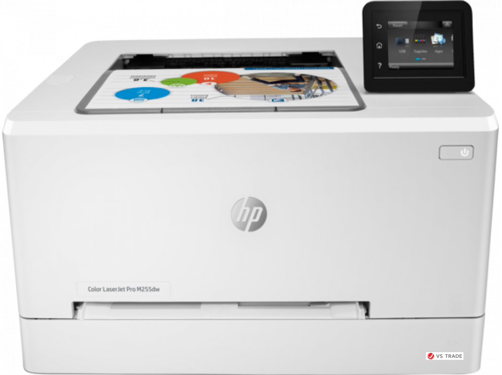 Принтер лазерный HP 7KW64A Color LaserJet Pro M255dw, A4, печать 600x600dpi, монохромная печать 21 стр./мин. USB, Wi-Fi