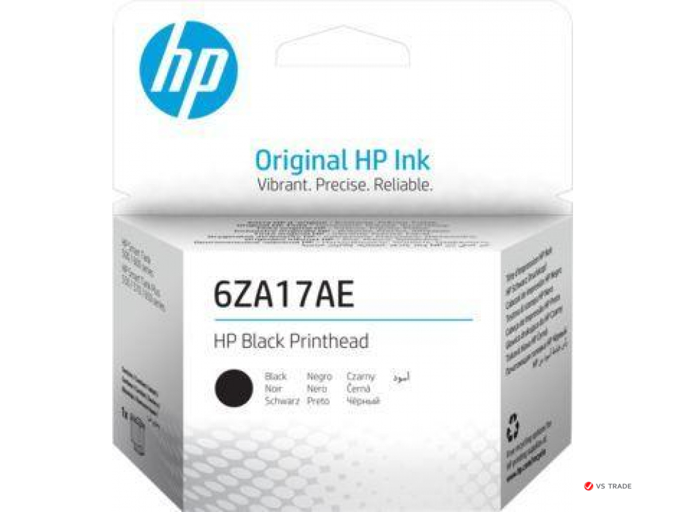 Картридж струйный HP 6ZA17AE Black Printhead