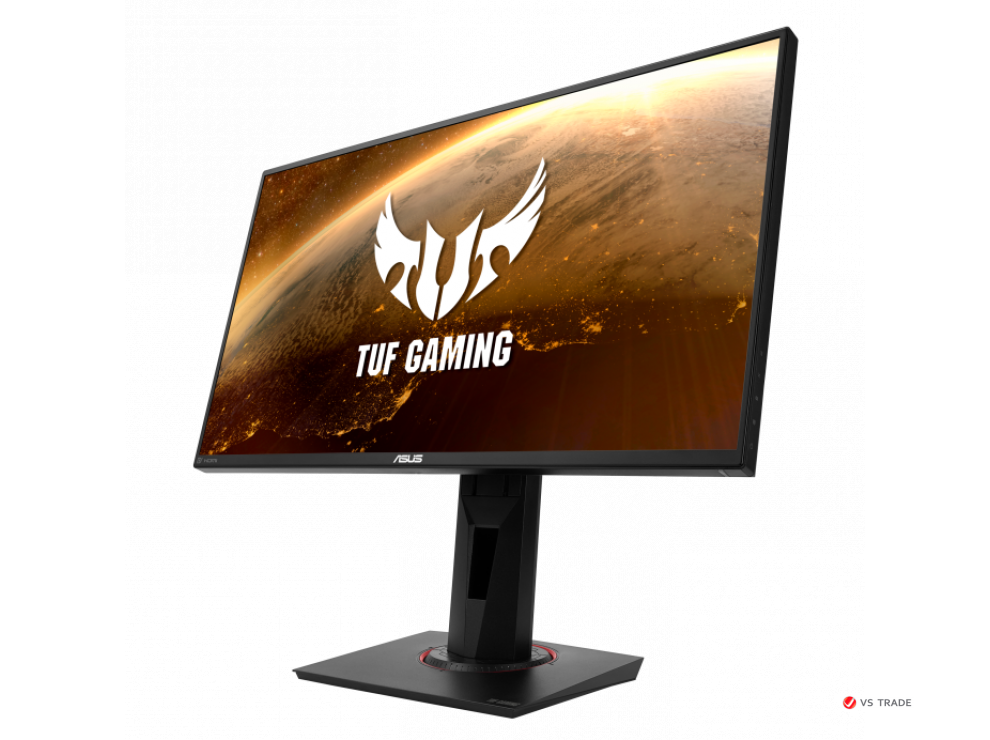 Монитор ASUS VG259QR 24.5" IPS, 16:9 FHD (1980x1080x165Hz),300cd/m2,1000:1,178/178,1ms,HDMI,DP,Sp 2W,Gaming,Black