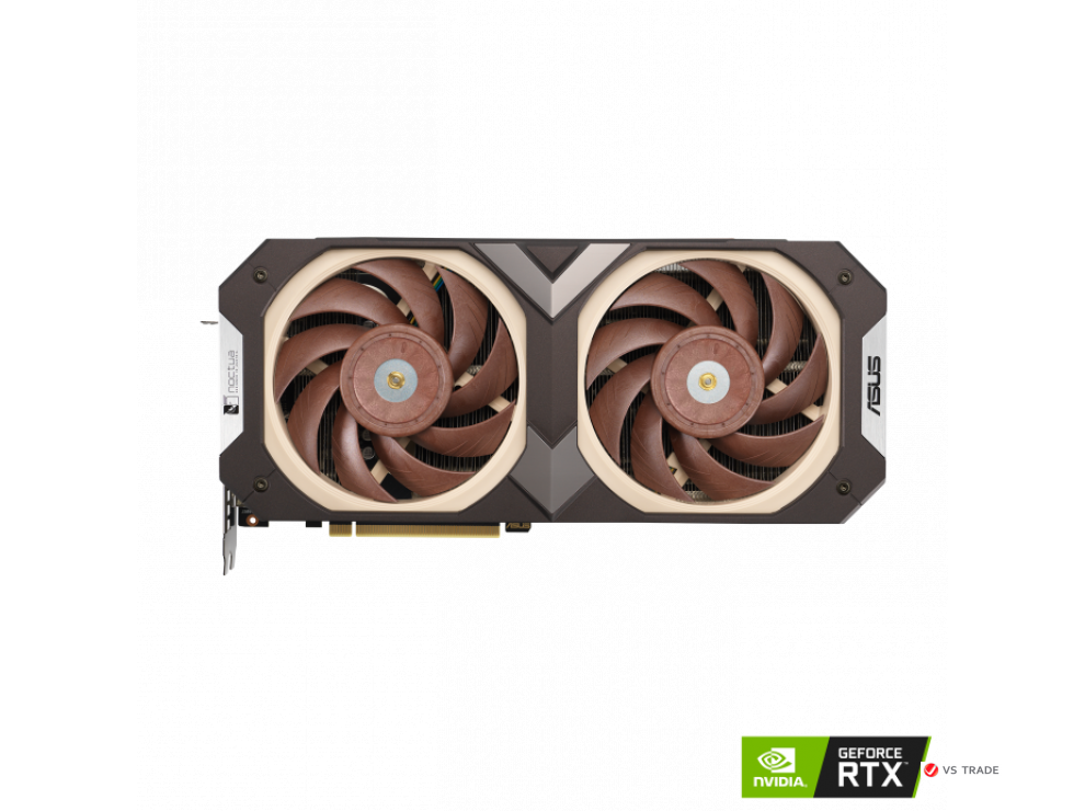 Видеокарта ASUS RTX3070-O8G-NOCTUA, Dual cooler NOCTUA 8Gb GDDR6, 256Bit, 2xHDMI, 3xDP