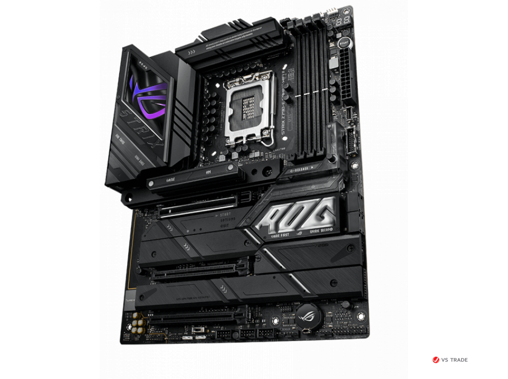 Сист.плата ASUS ROG STRIX Z790-E GAMING WIFI II,Z790,1700,4xDIMM DDR5,3xPCI-Ex16,5xM.2,4xSATA,HDMI,DP,Type C,Wi-Fi 7,BOX