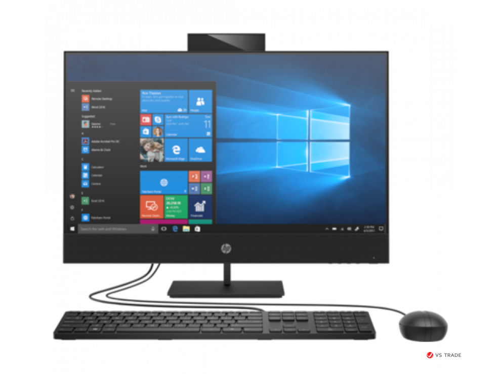 Моноблок HP ProOne 440 G6 AiO 24 inch,NT,i5-10500T,8GB,512GB SSD,DOS,DVD-W,1yw,320K kbd,Adj Stand,Wi-Fi 6,HDMI,Webcam