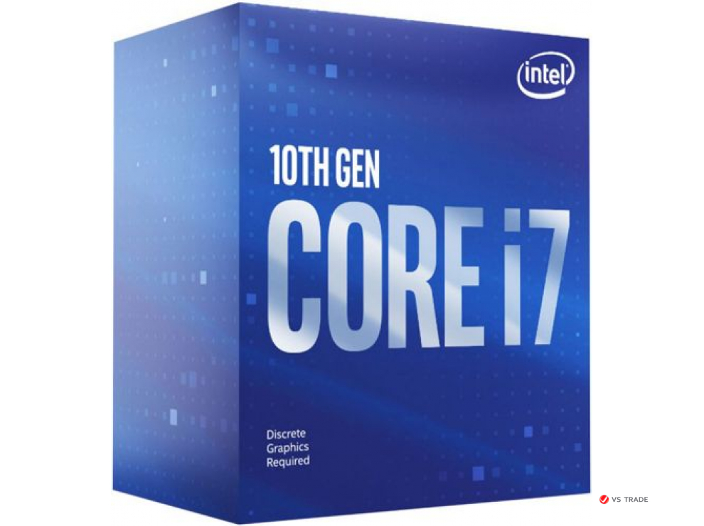 Процессор Intel Core i7-10700F (2.9 GHz), 16Mb, 1200, BX8070110700F, BOX