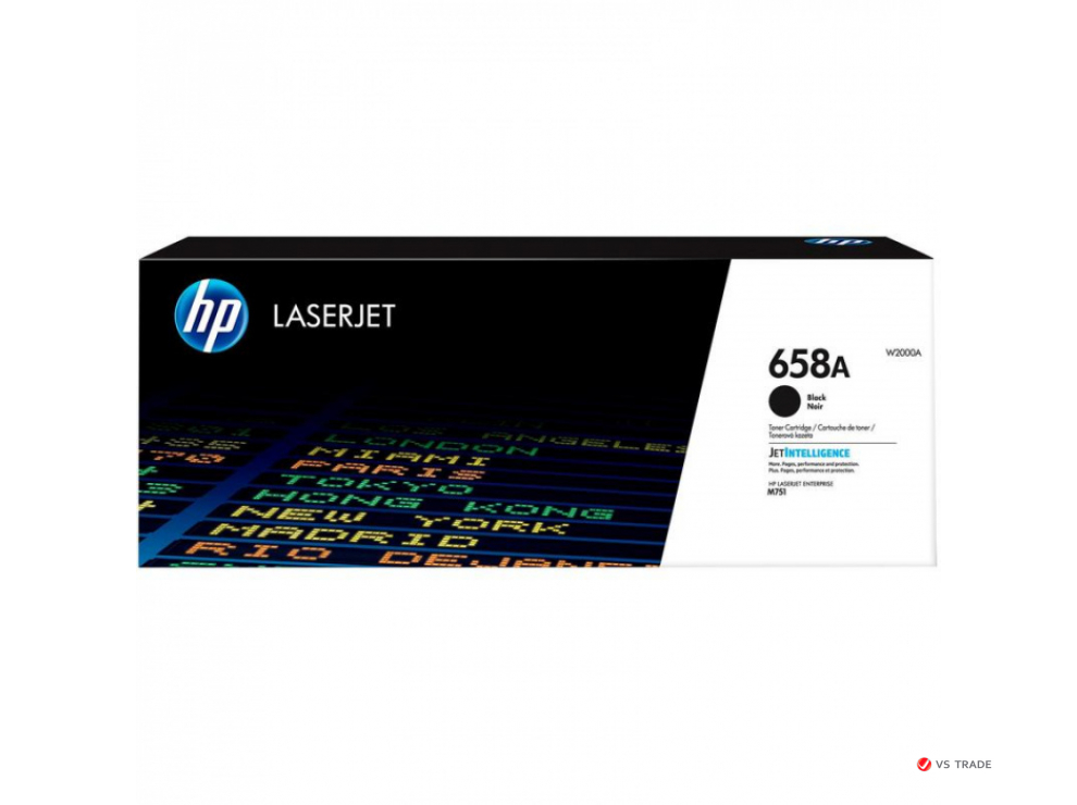 Картридж лазерный HP 658A Black Original LaserJet Toner Cartridge (W2000A), 7000 стр