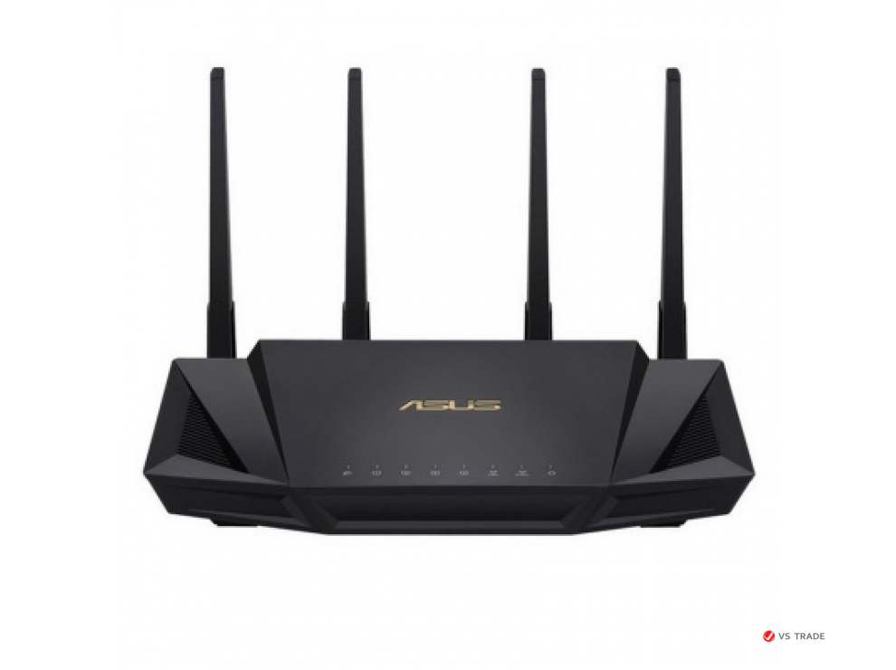 Двухдиапазонный маршрутизатор ASUS RT-AX58U V2/Wi-Fi 6 (802.11ax)/MU-MIMO/OFDMA/AiProtection Pro/AiMesh