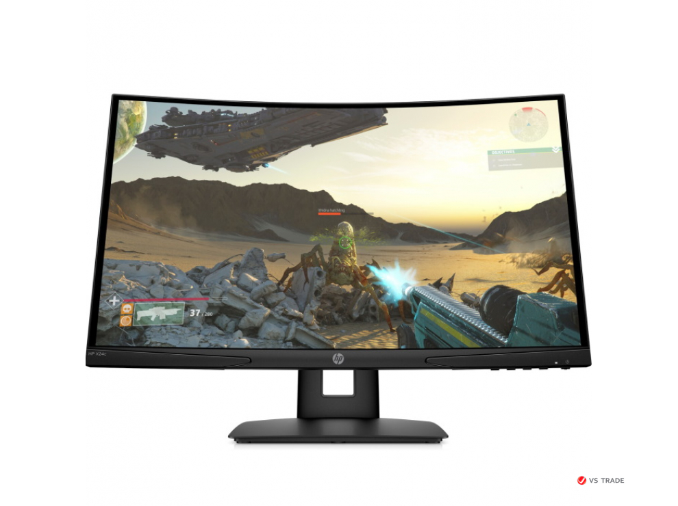 Монитор HP 32G13AA X27c Gaming 27" VA,FHD 165Hz,350cd/m2,H178°/V178°,3000:1,1ms,HDMI,DP,Curv1500R,Black