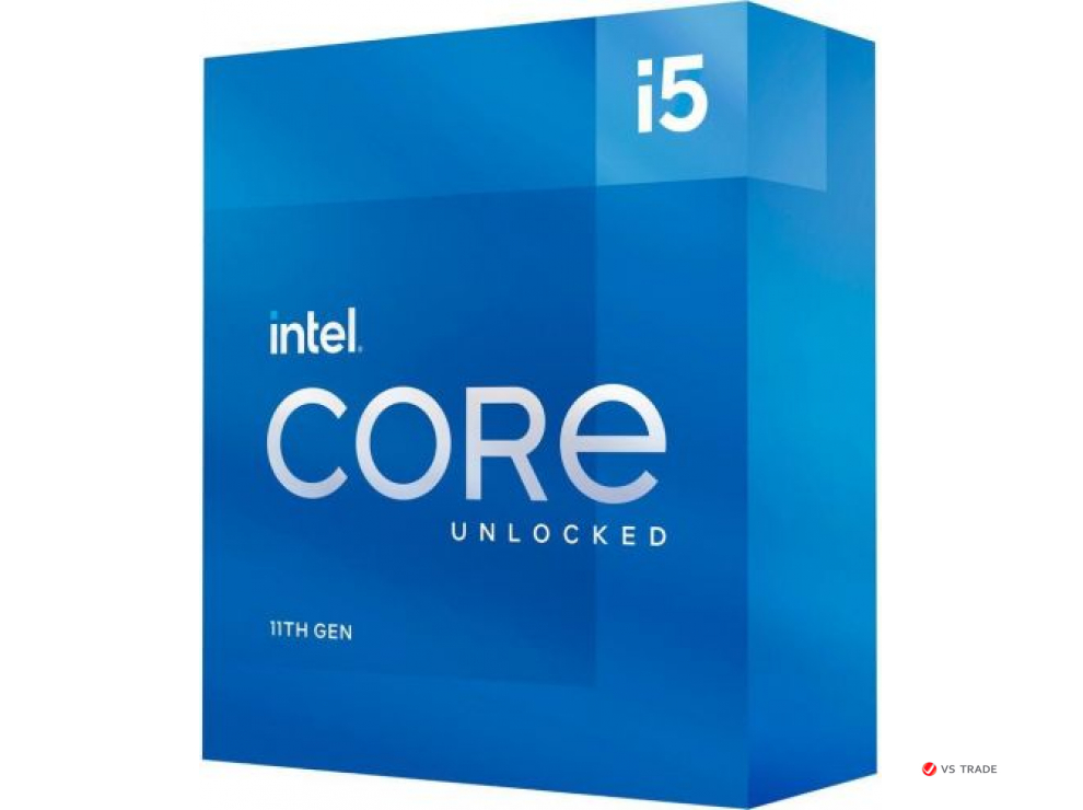 Процессор Intel Core i5-11600K (3.9 GHz), 12Mb, 1200, BX8070811600K, BOX