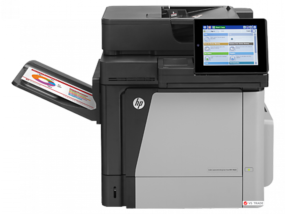 МФУ HP LJ Color Ent M680dn CZ248A, A4, принтер 1200x1200 dpi, сканер 600x600 dpi, копир 600x600 dpi, USB