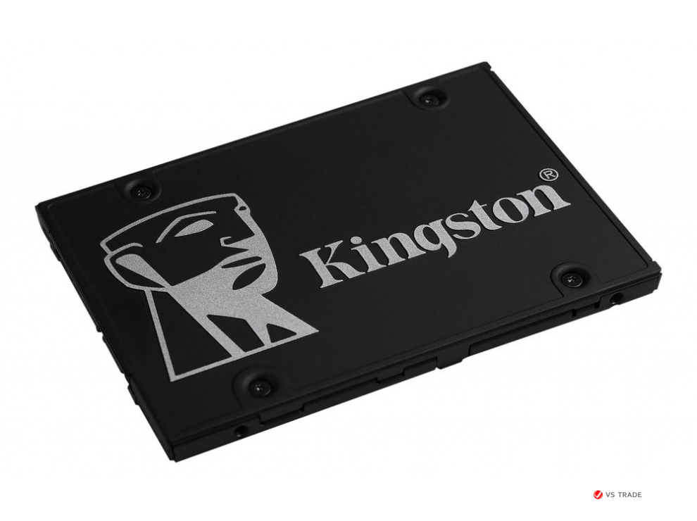 SSD-накопитель Kingston KC600 256Gb, 2.5", 7mm, SATA-III 6Gb/s, 3D TLC, SKC600/256G