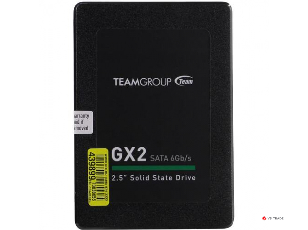 SSD-накопитель Team Group GX2 128Gb, 2.5", 7mm, SATA-III 6Gb/s, T253X2128G0C101