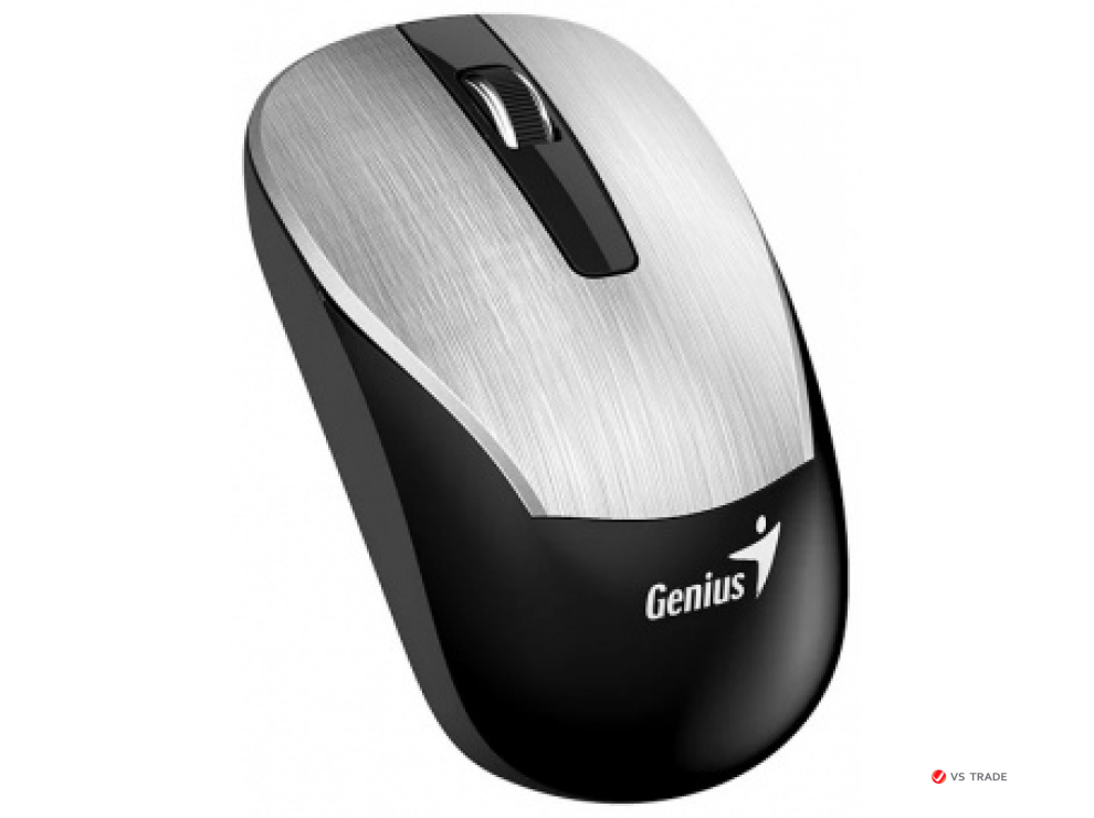 Беспроводная мышь Genius NX-7015,SILVER/BlueEye/2.4Ghz/1200dpi/31030019404