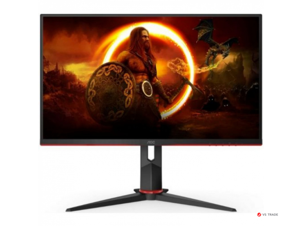 Монитор AOC 27G2SPU/BK IPS,27",16:9 FHD(1920x1080x165Hz),250cd/m2,1000:1,178/178,1ms,Sp2W,DP,2xHDMI,Black