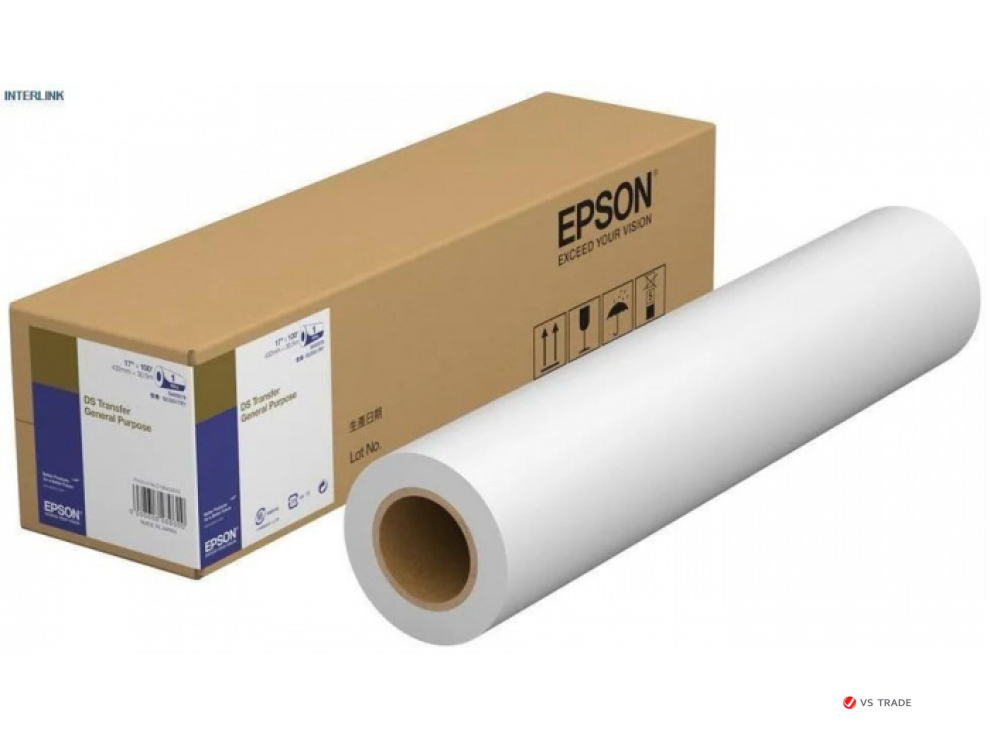 Бумага Epson C13S400080 DS Transfer General Purpose, 24" (610мм X 30.5м)