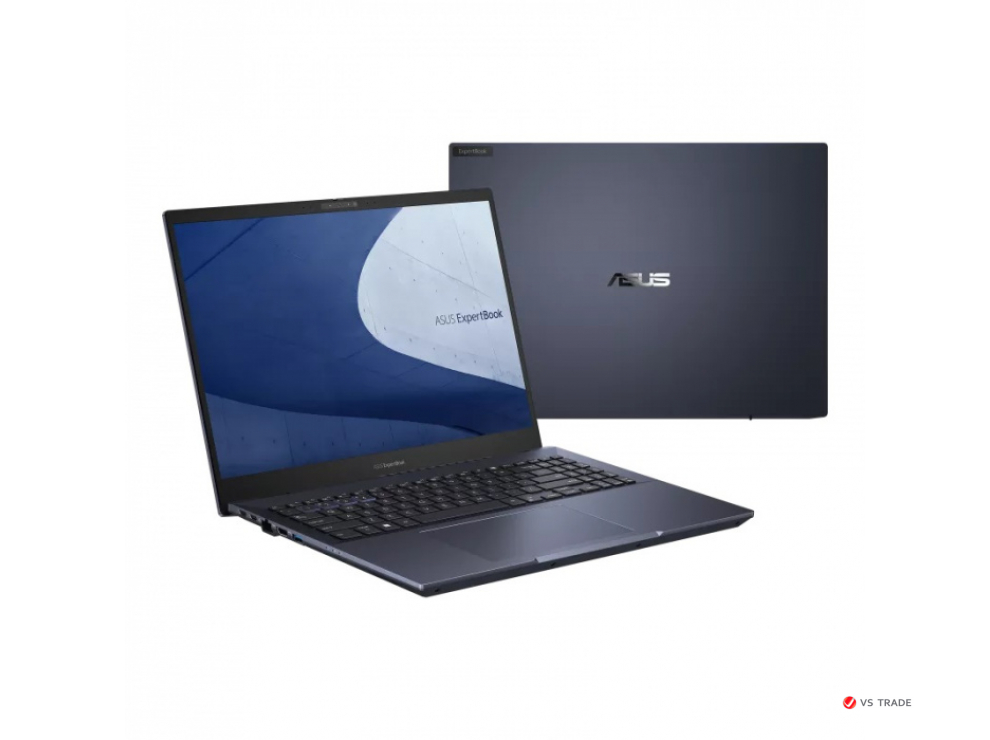 Ноутбук ASUS B5302 W11P6/Blk/13.3/300nt/FHD/IPS/i7-1255U/Iris X/16G D5/1TB/1080p/WiFi6+BT5.2/FPS/BL/2Y/90NX04W1-M00770