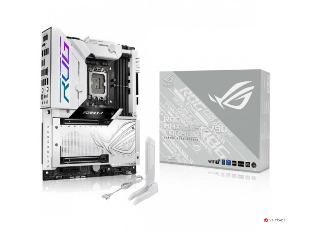 Сист.плата ASUS ROG MAXIMUS Z790 FORMULA, Z790, 1700, 4xDIMM DDR5, 2xPCI-E x16, PCI-Ex4, 5xM.2, SATA, 2xThunderbolt, HDM